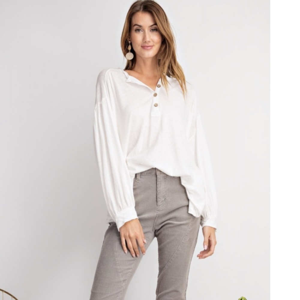 Casual Oversized Blouse
